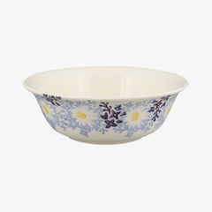 Blue Daisy Fields Cereal Bowl