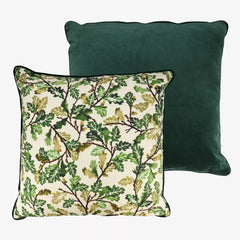 Oak Linen & Velvet 50x50cm Cushion