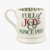 Christmas Toast & Marmalade Peace & Love 1/2 Pint Mug