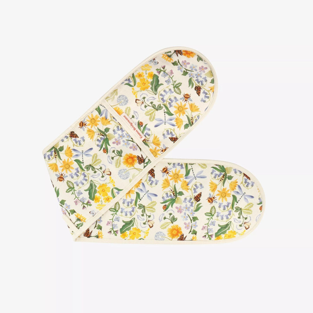 Wildflowers Double Oven Glove