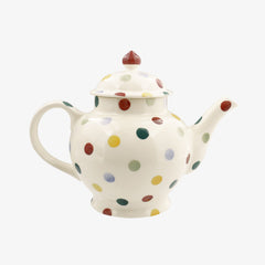 Seconds Polka Dot 4 Mug Teapot