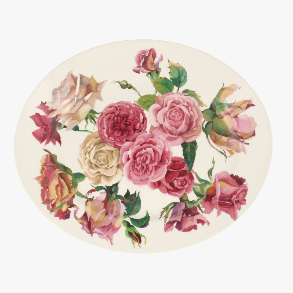 Roses Medium Oval Platter