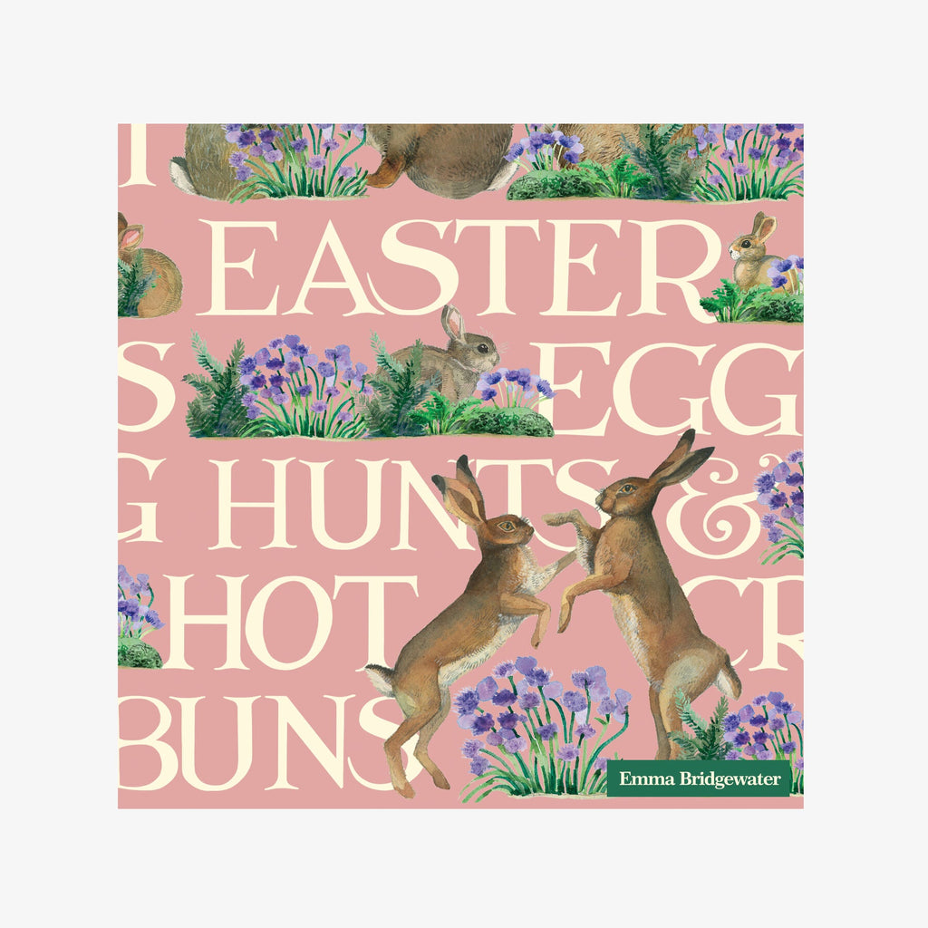 Boxing Hares & Toast Lunch Napkins (Pack of 20)