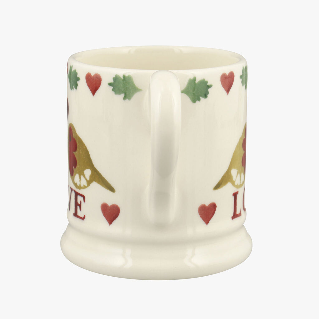 Seconds Christmas Joy Love 1/2 Pint Mug Emma Bridgewater UK