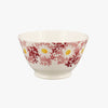 Pink Daisy Fields Small Old Bowl