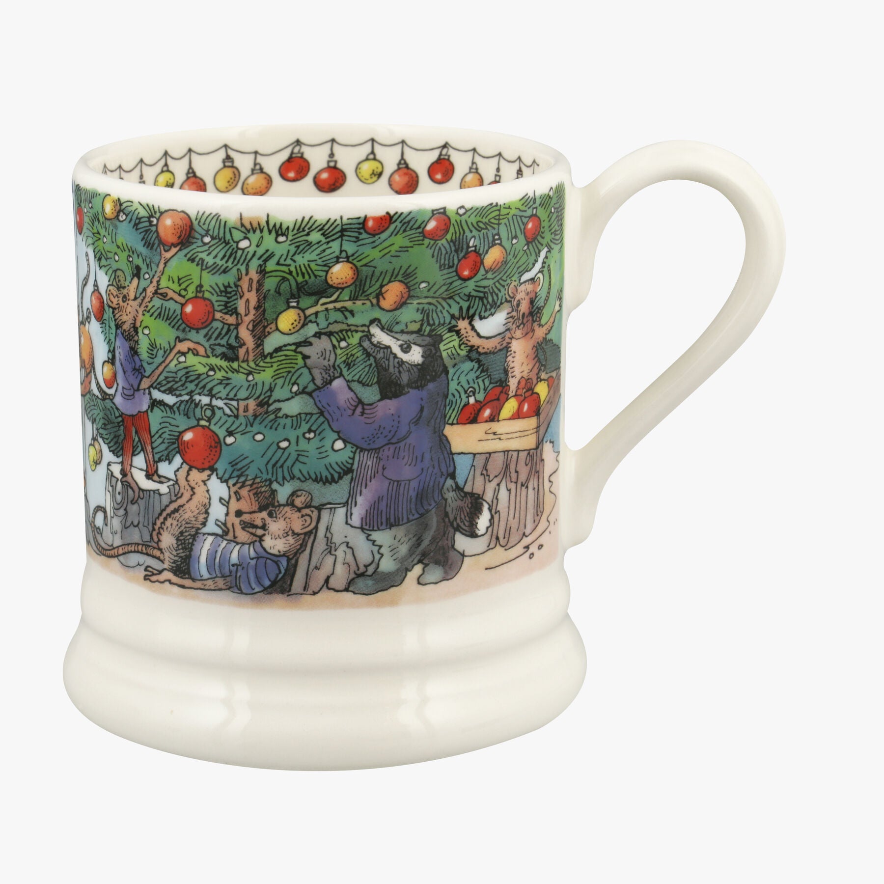 Seconds Christmas Year In The Country 1/2 Pint Mug Emma Bridgewater UK