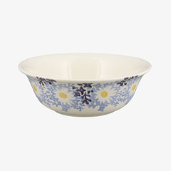 Blue Daisy Fields Cereal Bowl