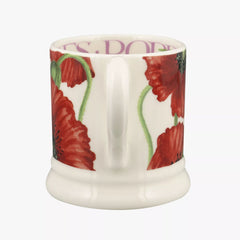 Seconds Red Poppy 1/2 Pint Mug