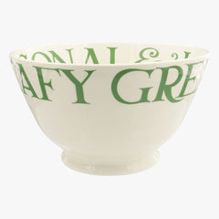 Organic & Green Leafy Greens Large Old Bowl