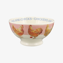Chickens & Chicks French Bowl