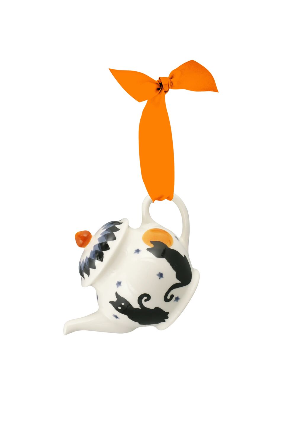 The Wise Witches Black Cats Tiny Teapot Decoration Boxed