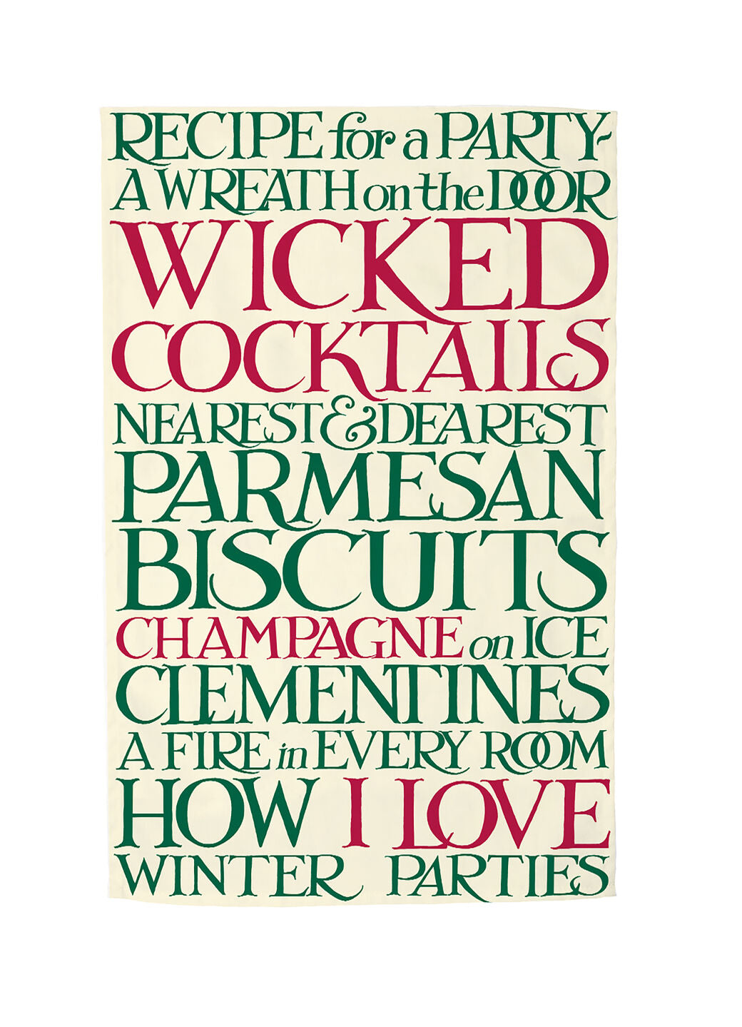 Christmas Toast Tea Towel