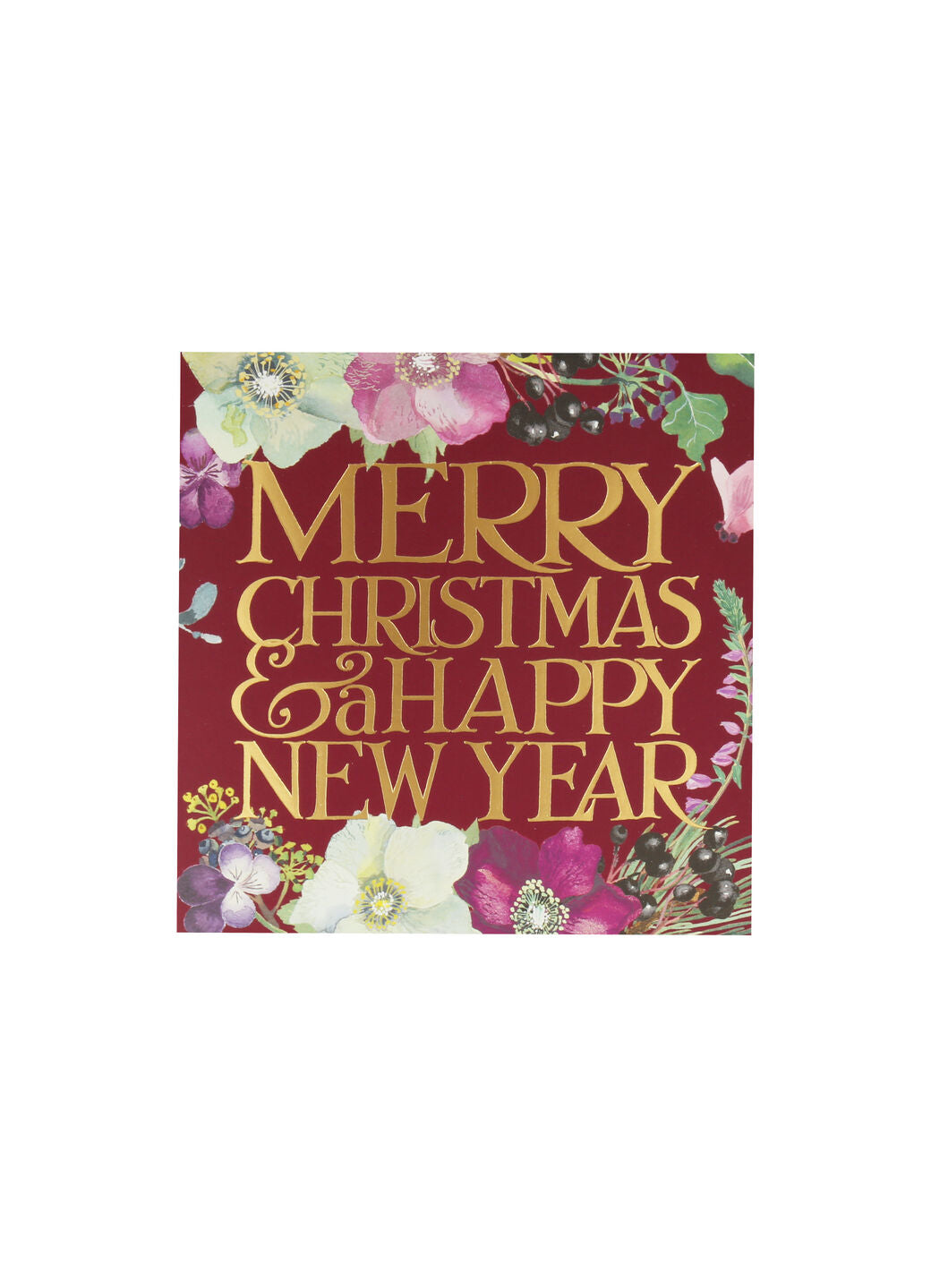 Winter Flowers Box Of 8 Luxury Cards