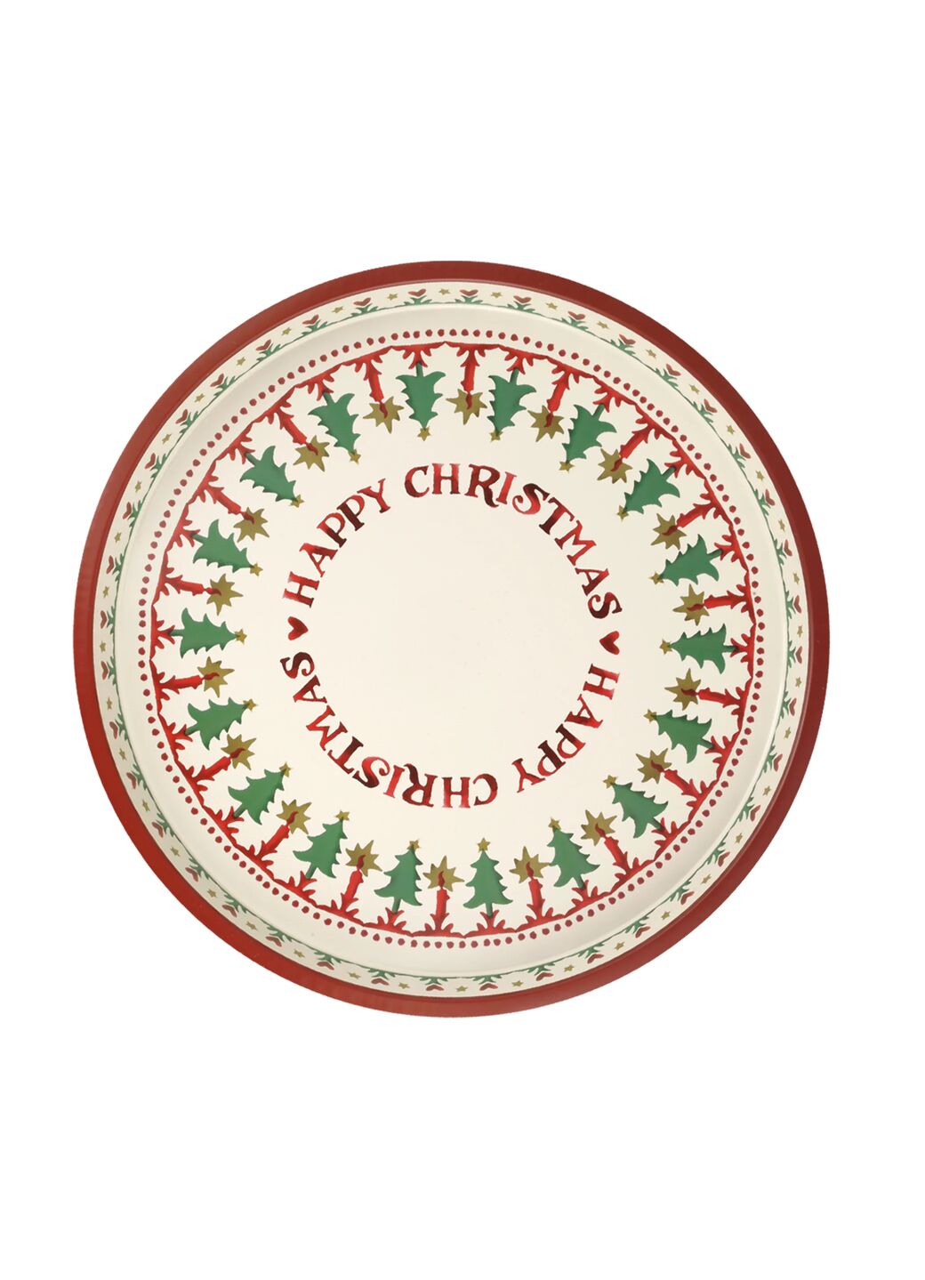 Christmas Joy Round Tin Tray