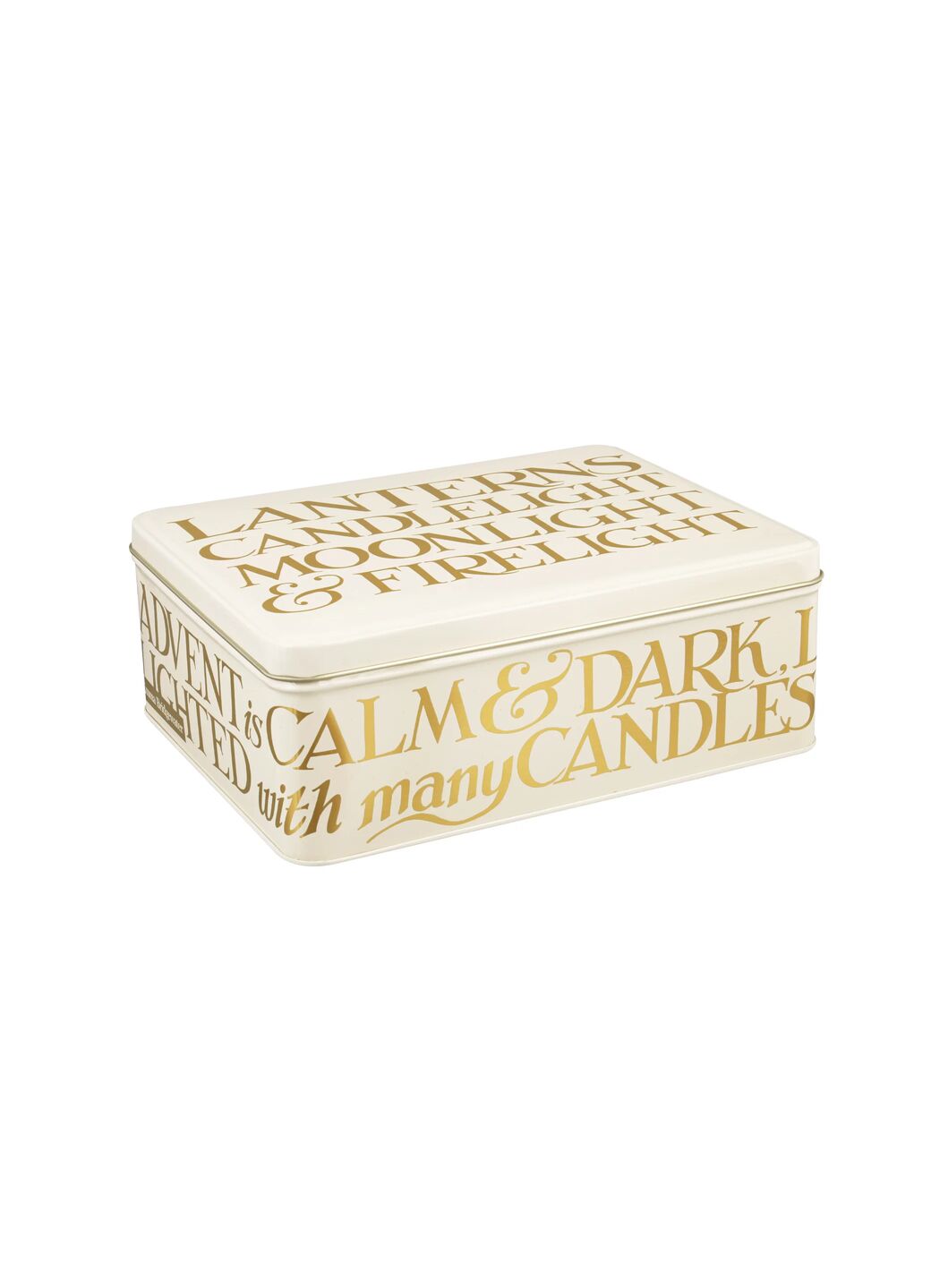 Gold Toast & Marmalade Medium Shallow Tin