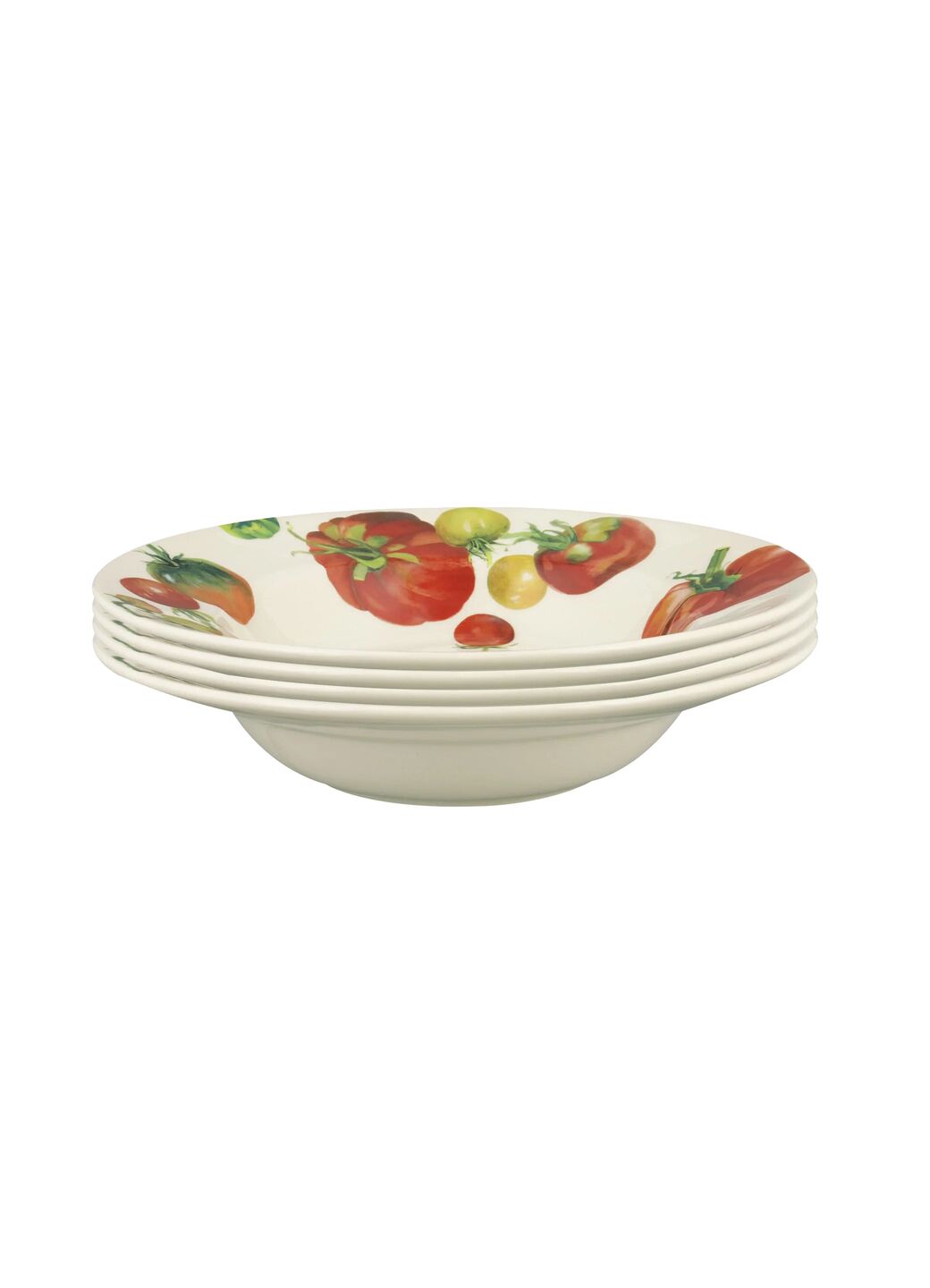 Tomatoes Soup Plate - Set of 4