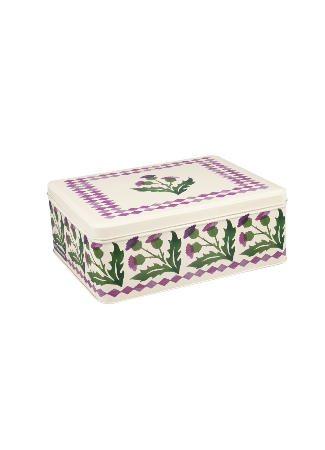 emma bridgewater Thistle Medium Shallow Tin Outlet Online Home