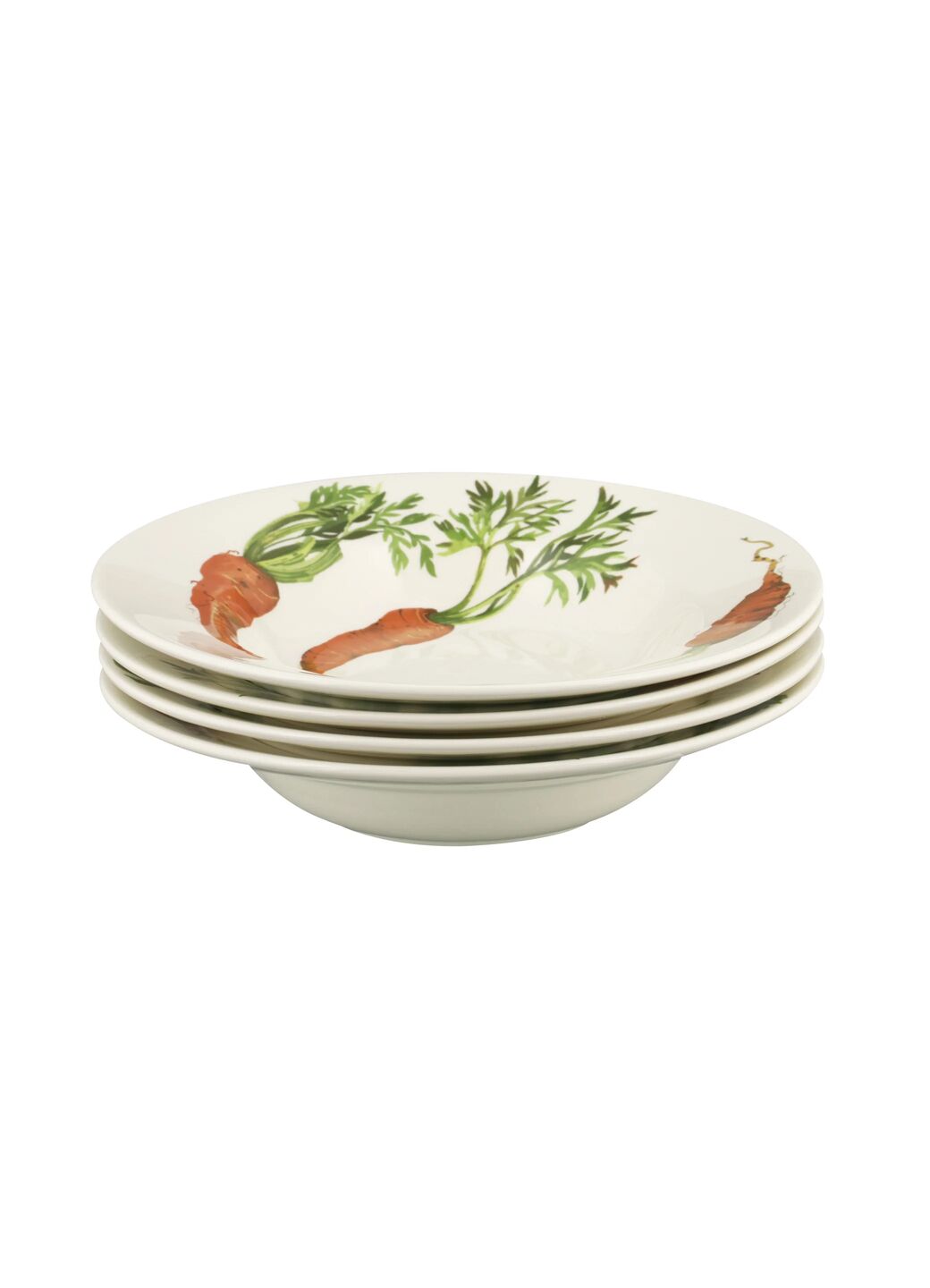 Carrots Soup Plate - Set of 4