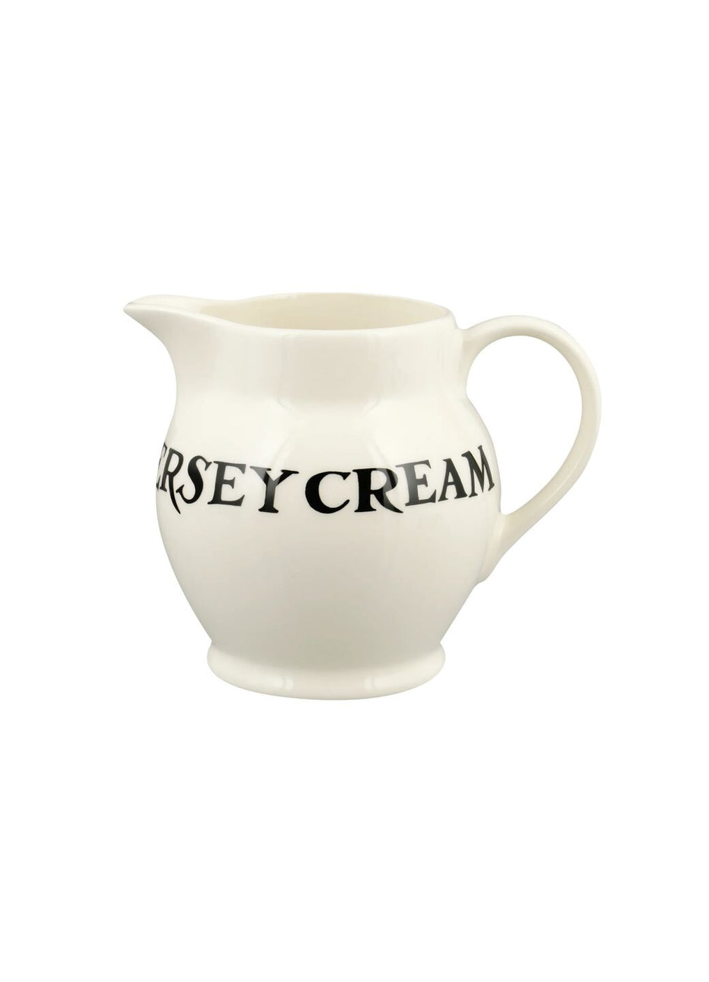 Emma Bridgewater Black Toast Cream ½ Pint Jug