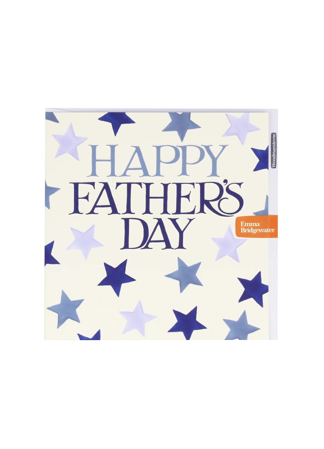 Happy Father's Day Blue Stars Card