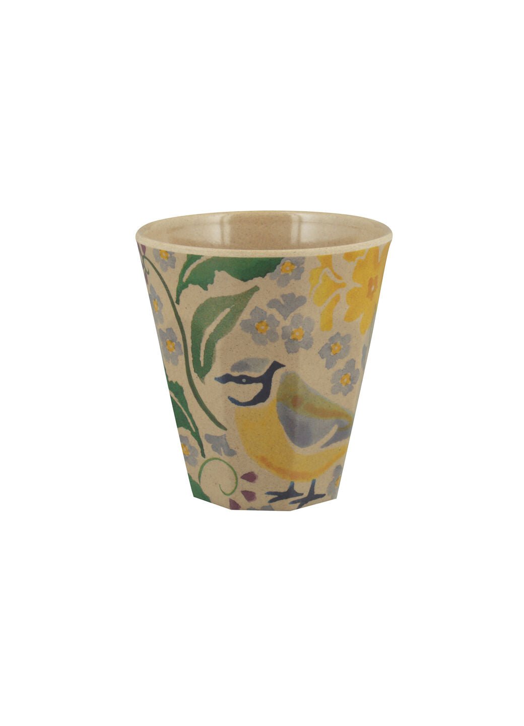 Forget Me Not & Primrose Rice Husk Beaker