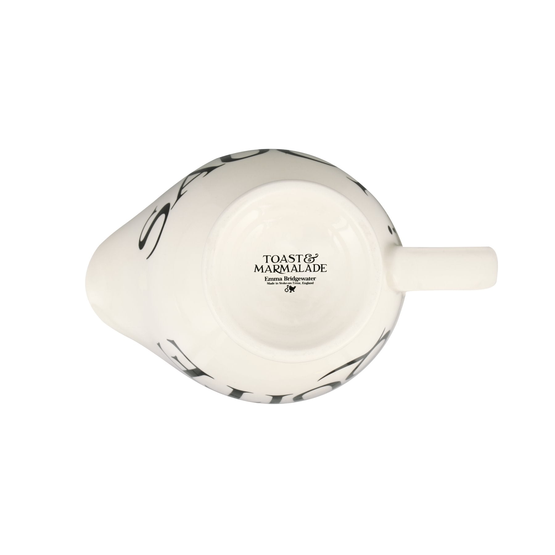 Seconds Black Toast Gravy Jug – Emma Bridgewater UK