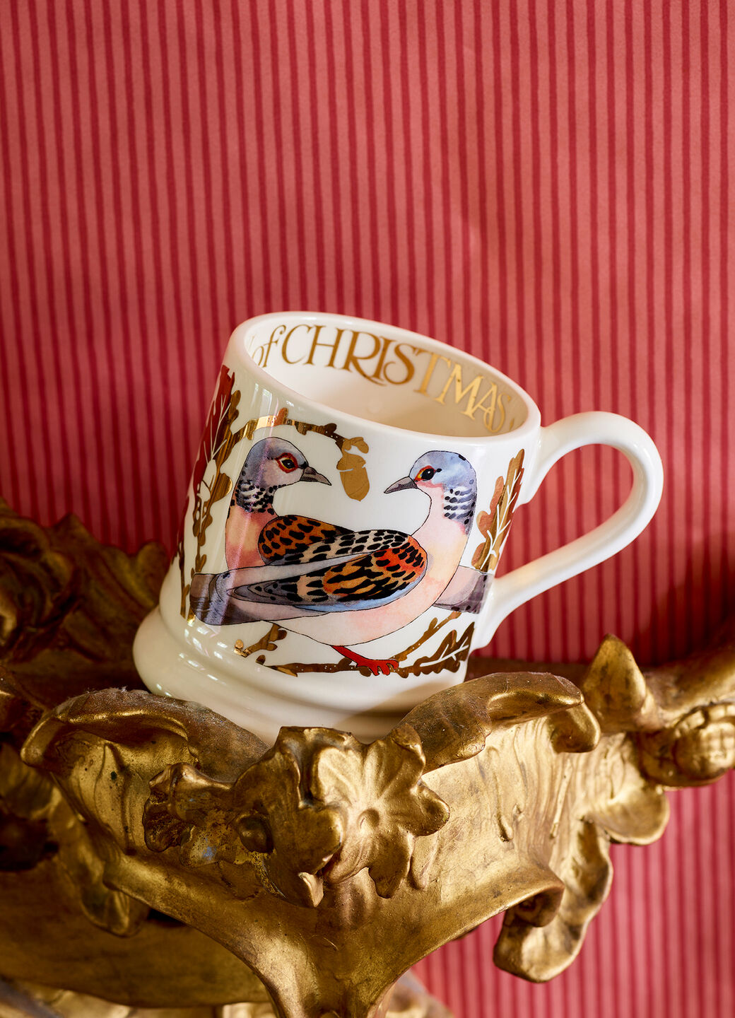 12 Days Of Christmas Two Turtle Doves 1/2 Pint Mug - Club Exclusive