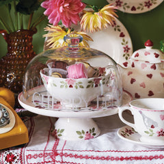 Seconds Pink Hearts 4 Mug Teapot