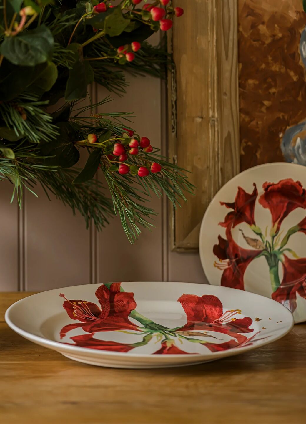 Amaryllis Medium Oval Platter