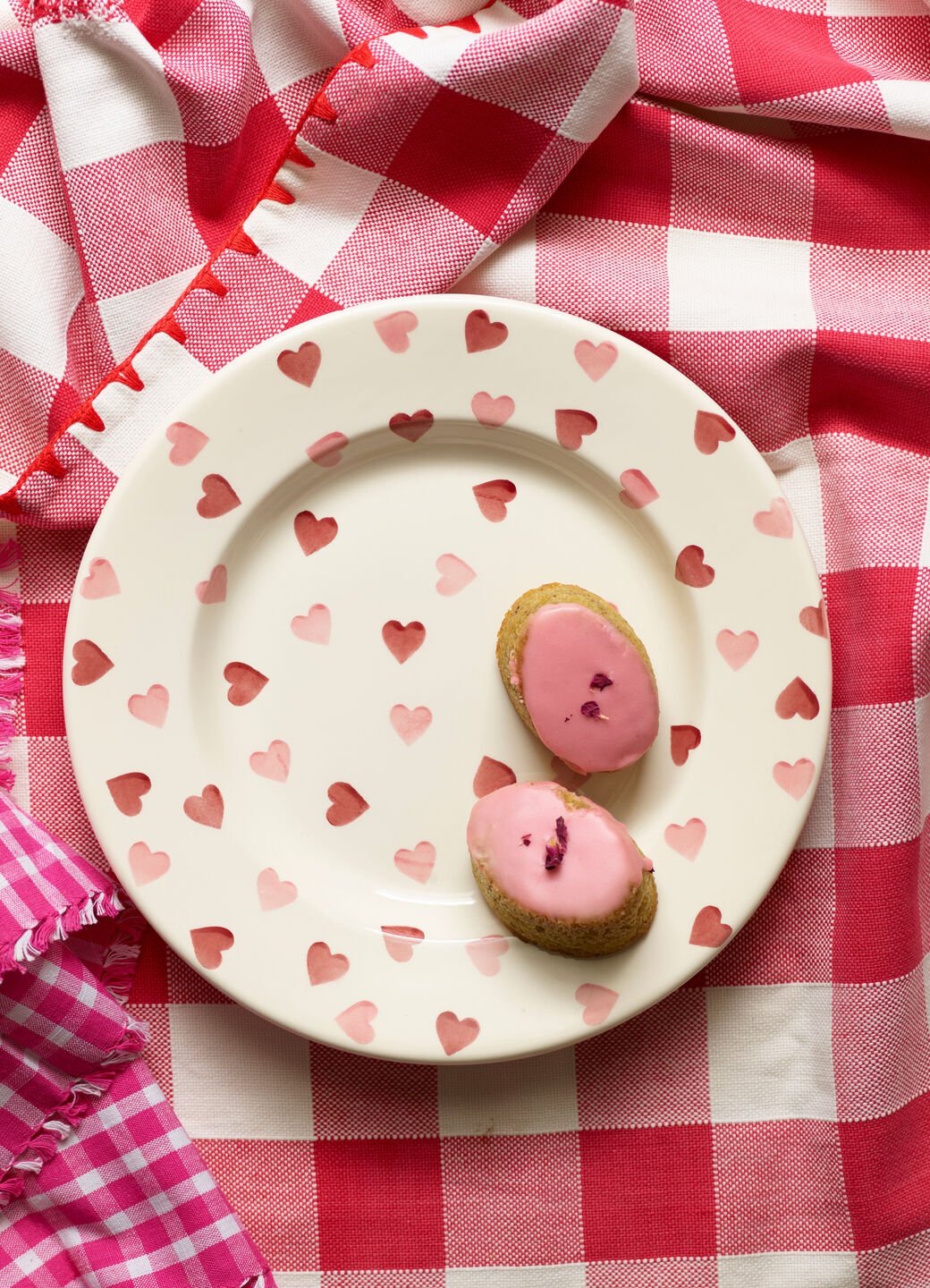 Emma Bridgewater Blechtablett 'Rose Und Pink Toast Tee Mit Mama', 240x158x11 Mm