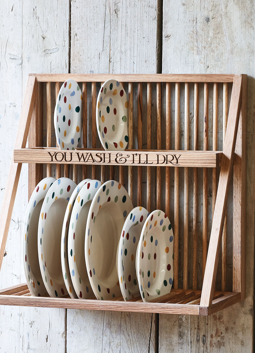 Black Toast Wooden Plate Rack – Emma Bridgewater UK