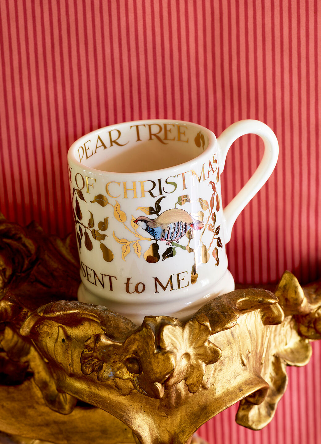 12 Days Of Christmas Partridge In A Pear Tree 1/2 Pint Mug - Club Exclusive
