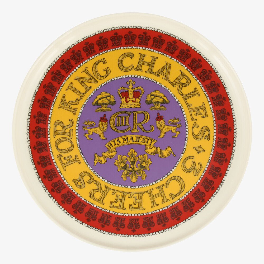 Seconds 3 Cheers For King Charles III Large Cake Stand