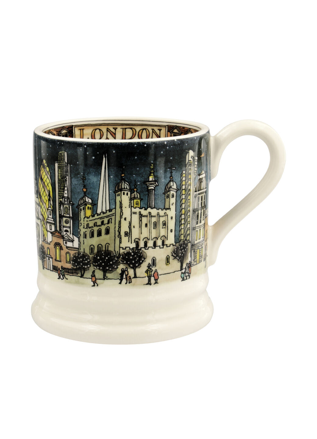 Cities Dreams London At Night 1 2 Pint Mug