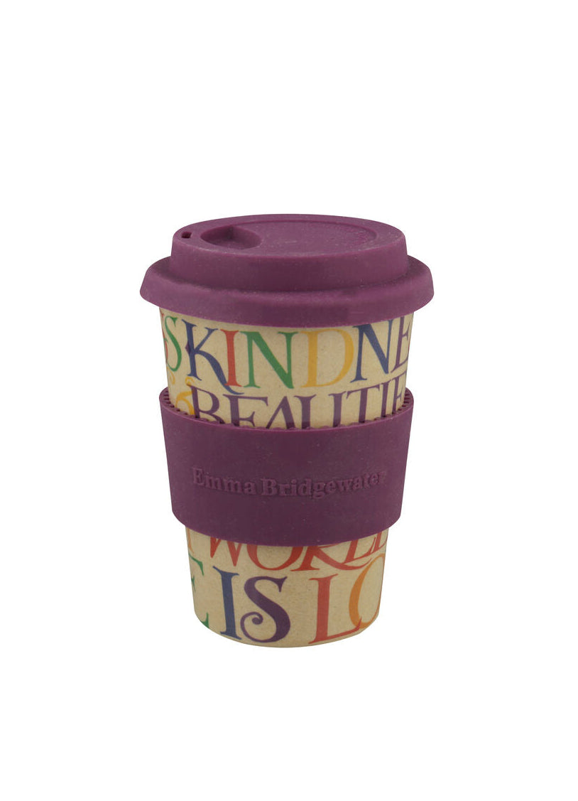 Rainbow Toast Love & Happiness Rice Husk Travel Cup