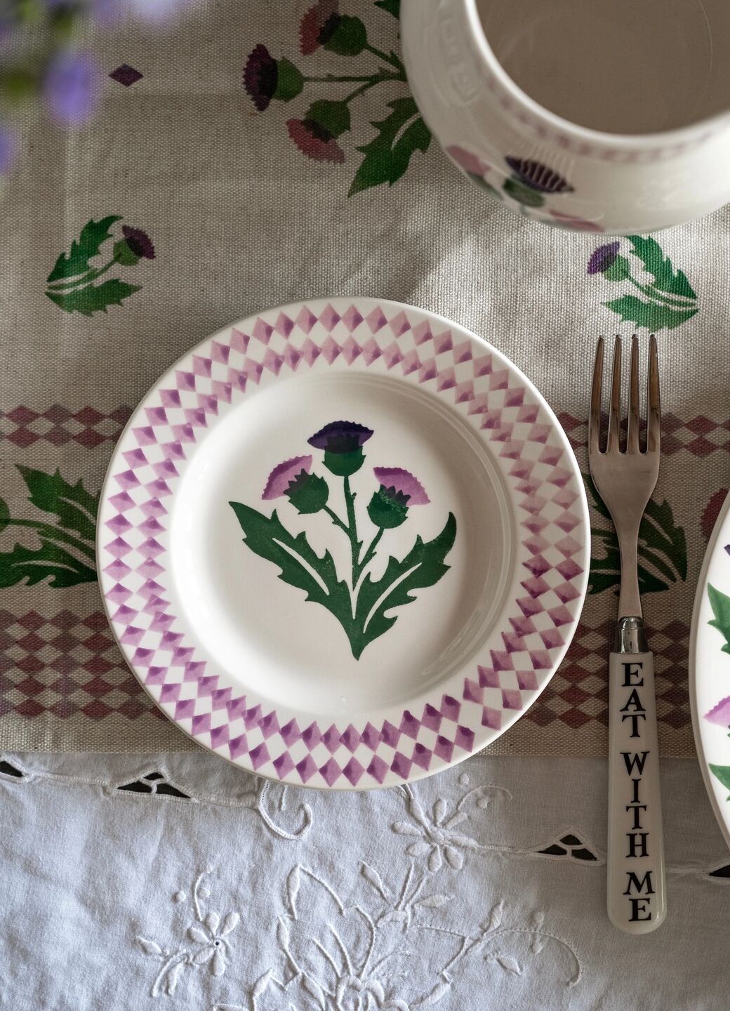Thistle Small Side Plate, 6.5 Inch
