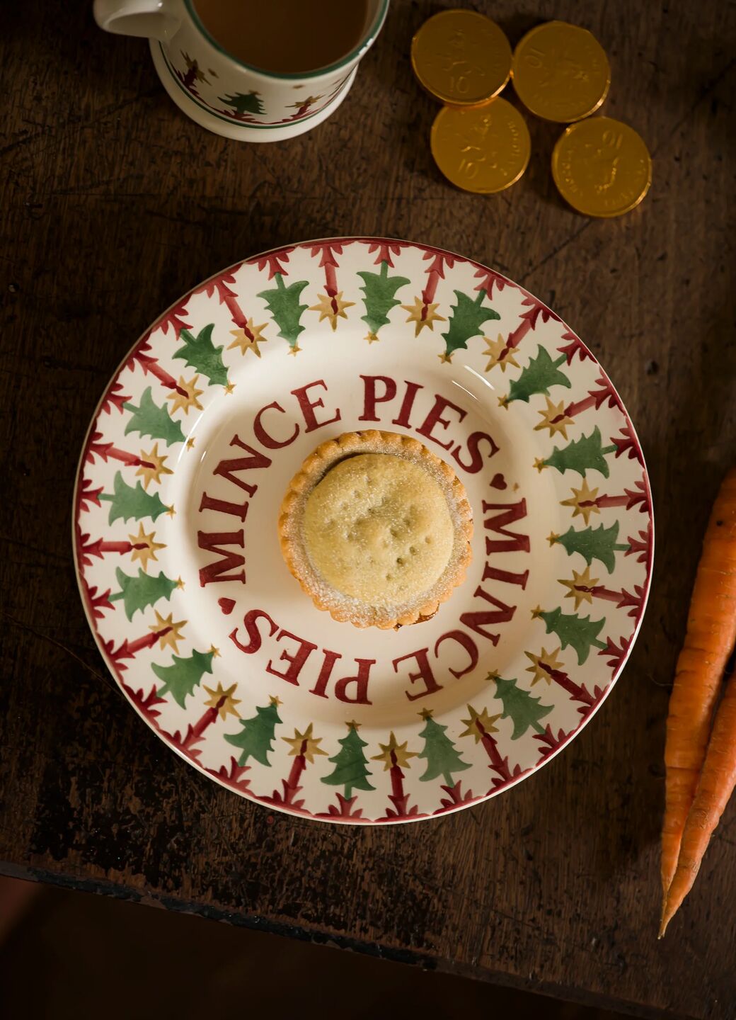 Seconds Christmas Joy Medium Dinner Plate, 8.5 Inch