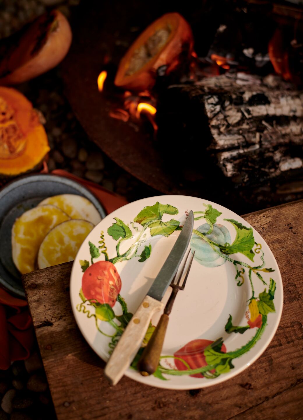 Pumpkins Medium Dinner Plate, 8.5 Inch