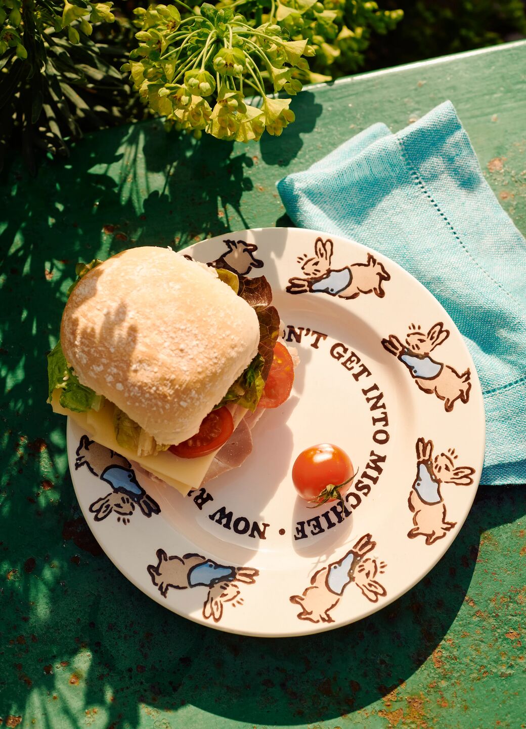 Peter Rabbit™ Hop, Skip, Jump 8 1/2 Inch Plate