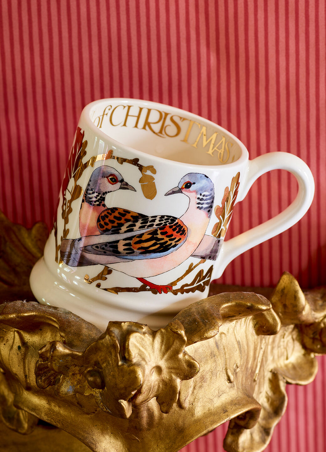 12 Days Christmas Two Turtle Doves 1 2 Pint Mug Boxed