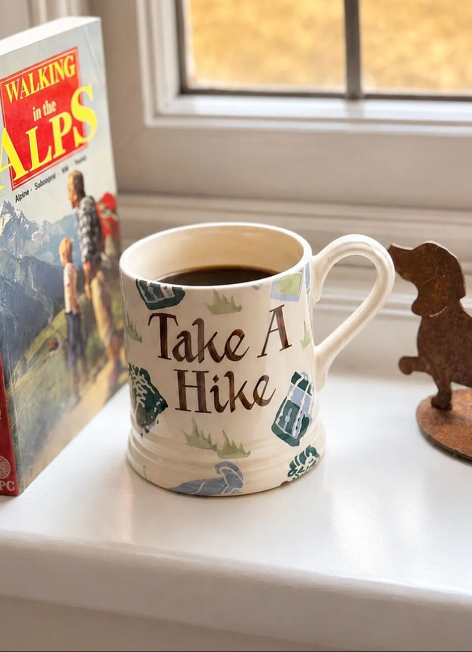 Personalised Walking 1/2 Pint Mug