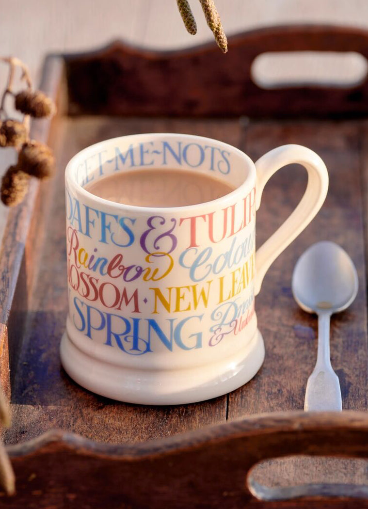 Easter Toast Daffodils & Tulips 1/2 Pint Mug