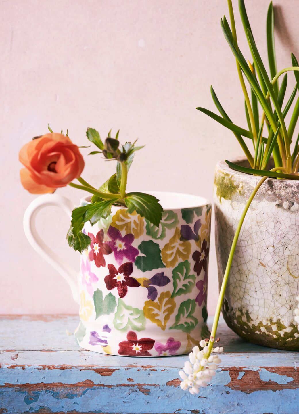 Sweet Violets 1/2 Pint Mug