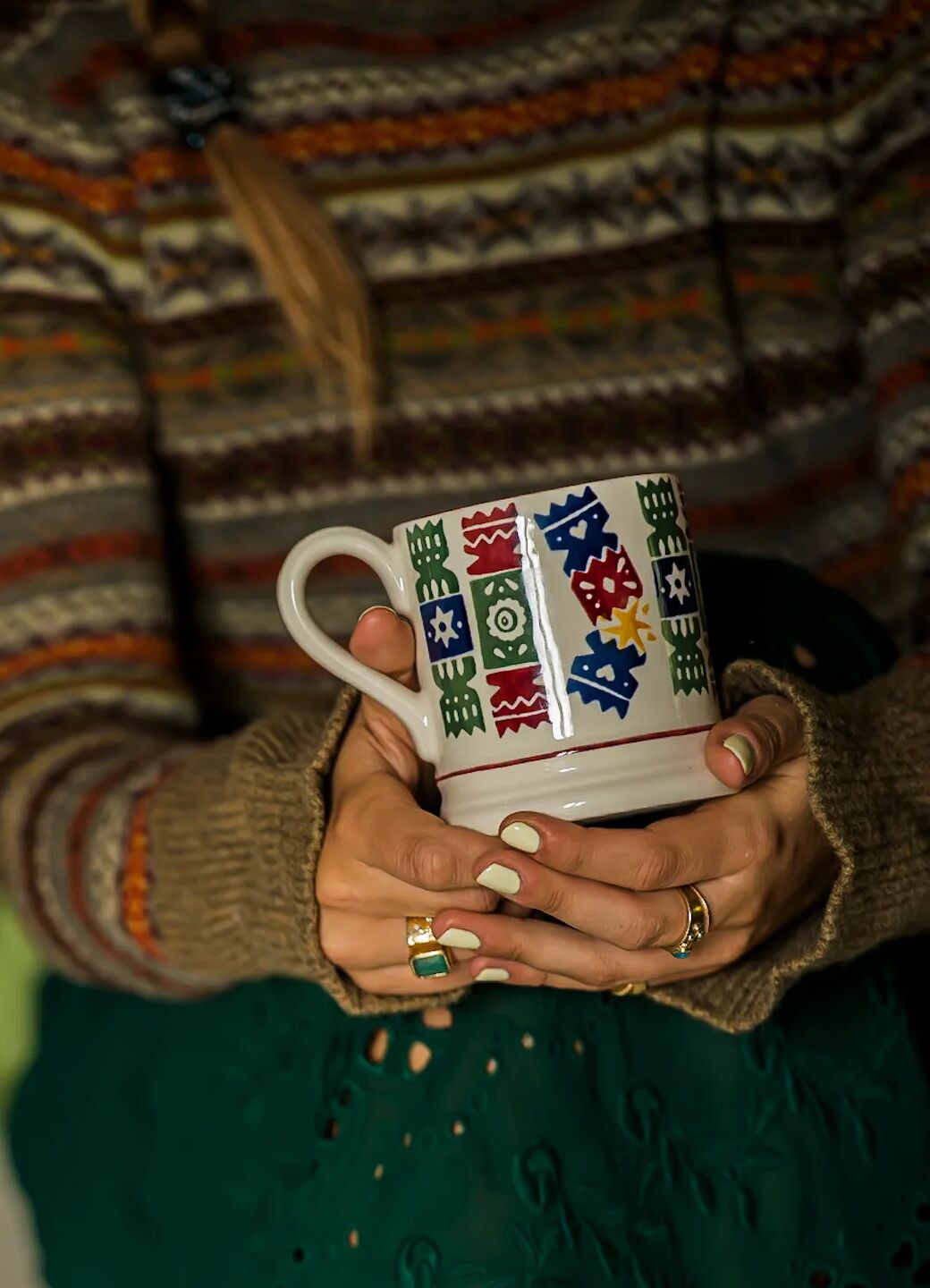 Seconds Christmas Crackers 1/2 Pint Mug