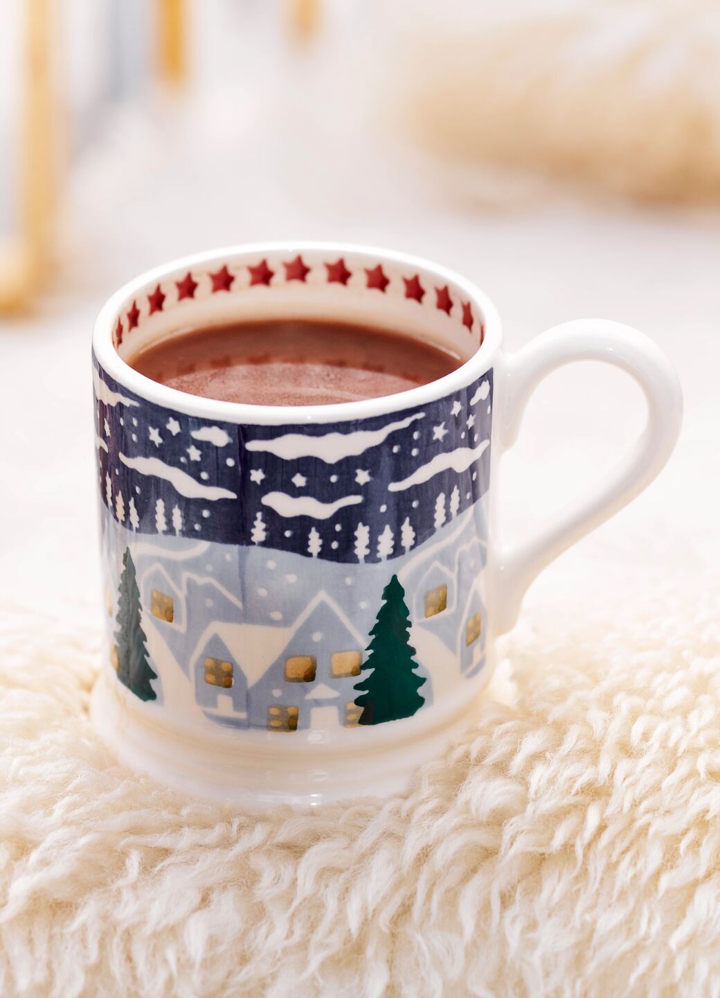 Christmas Icons Winter Village 1/2 Pint Mug