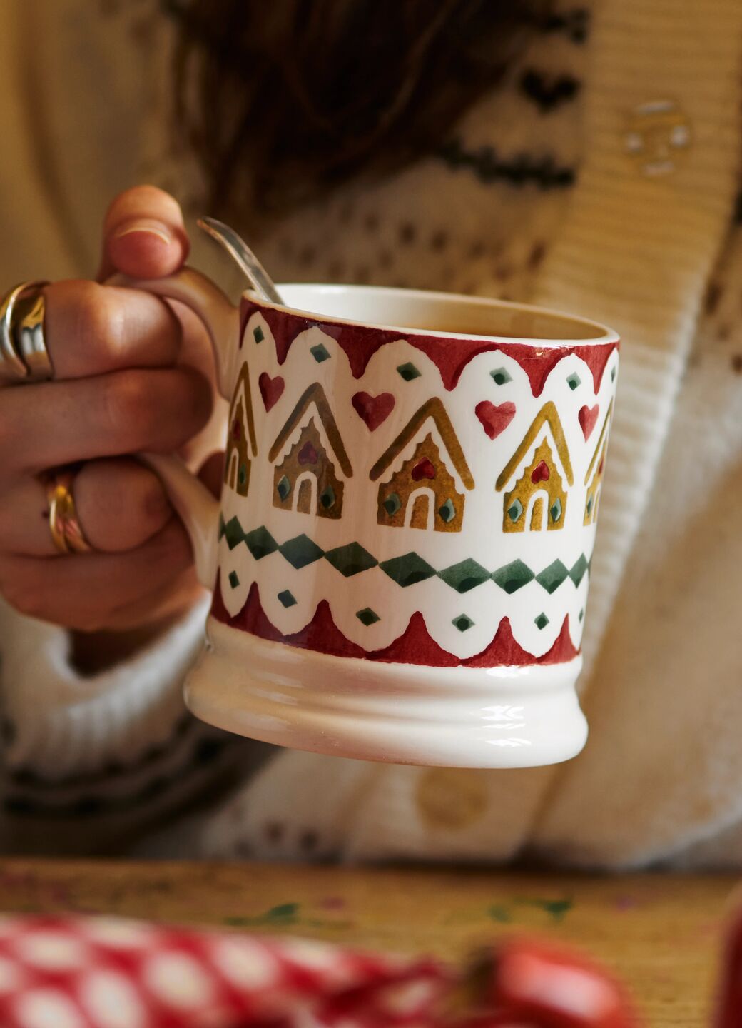 Gingerbread Sampler 1/2 Pint Mug