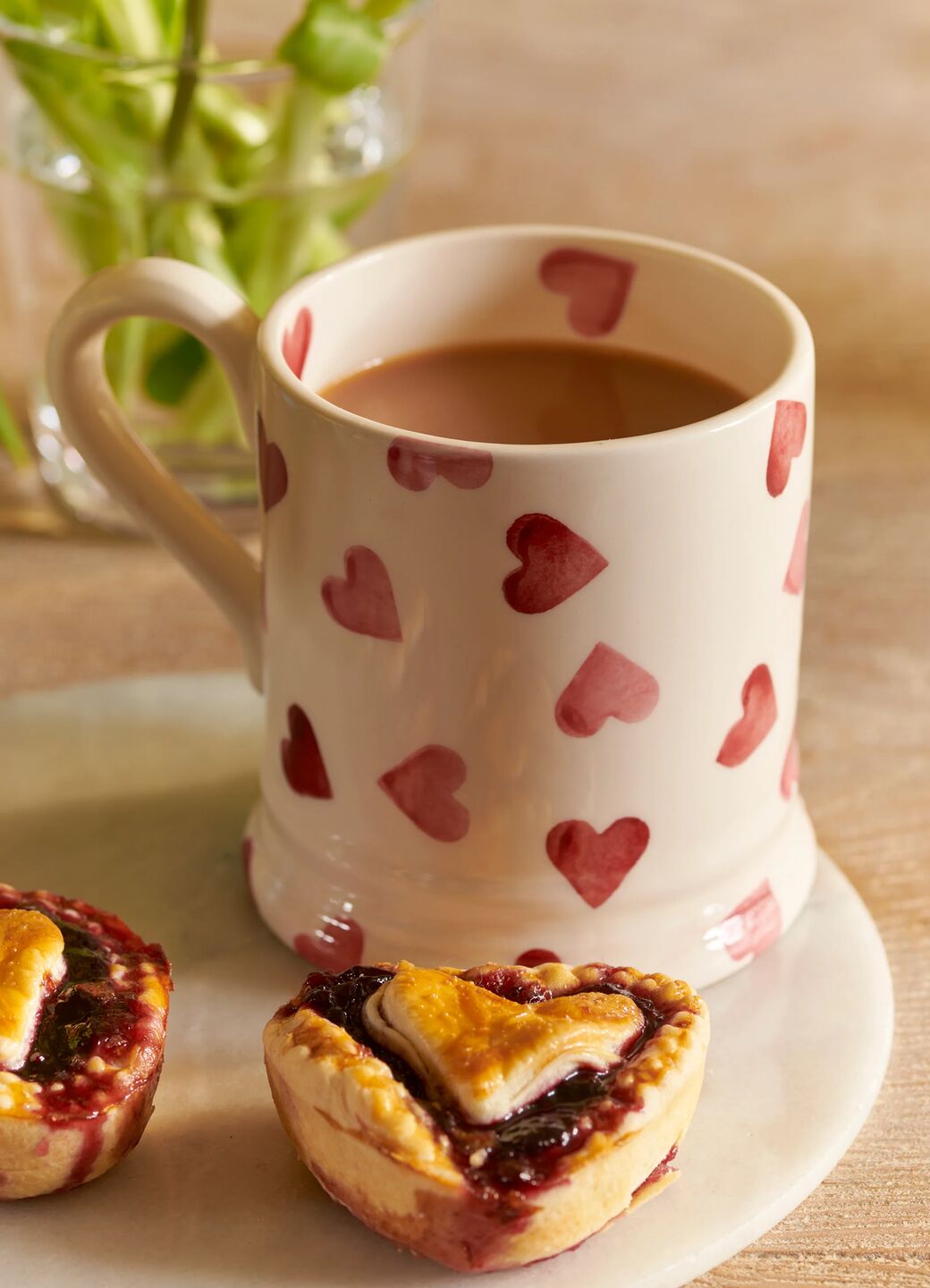 Hearts 1 2 Pint Mug
