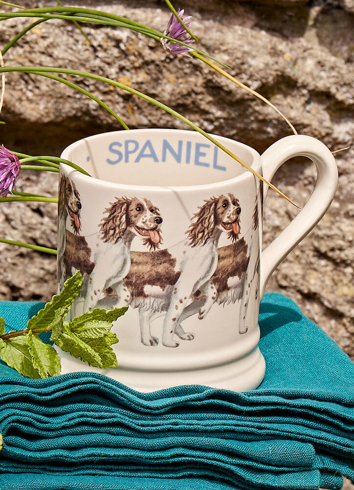 & Cream Spaniel 1 2 Pint Mug