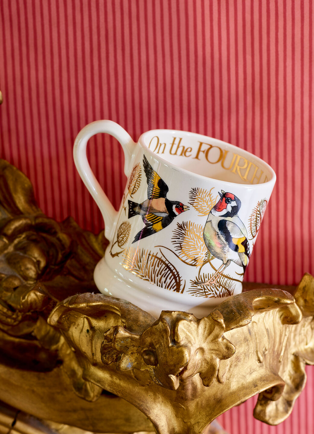 12 Days Of Christmas Four Calling Birds 1/2 Pint Mug Boxed - Club Exclusive