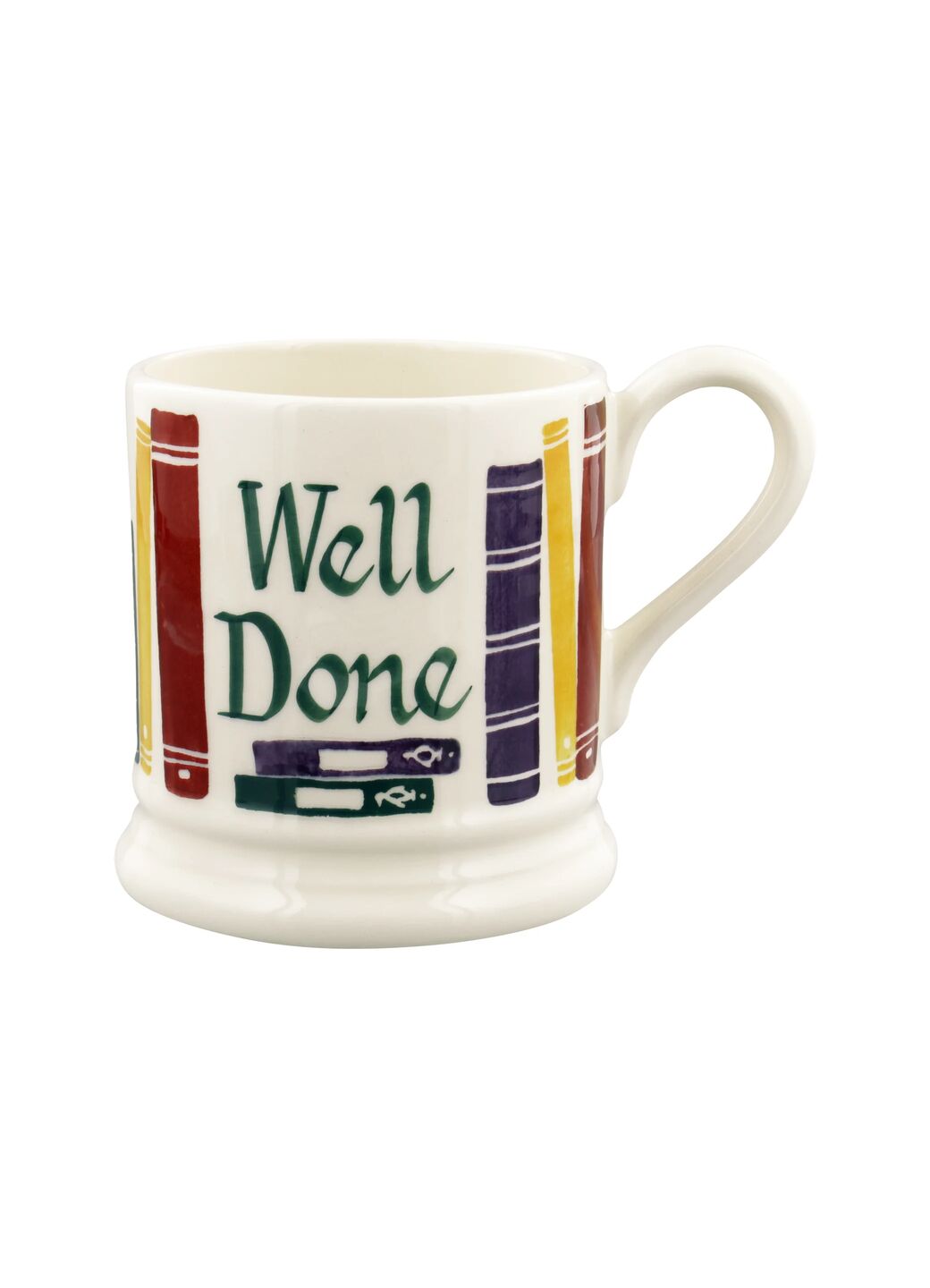 Personalised Book Worm 1/2 Pint Mug